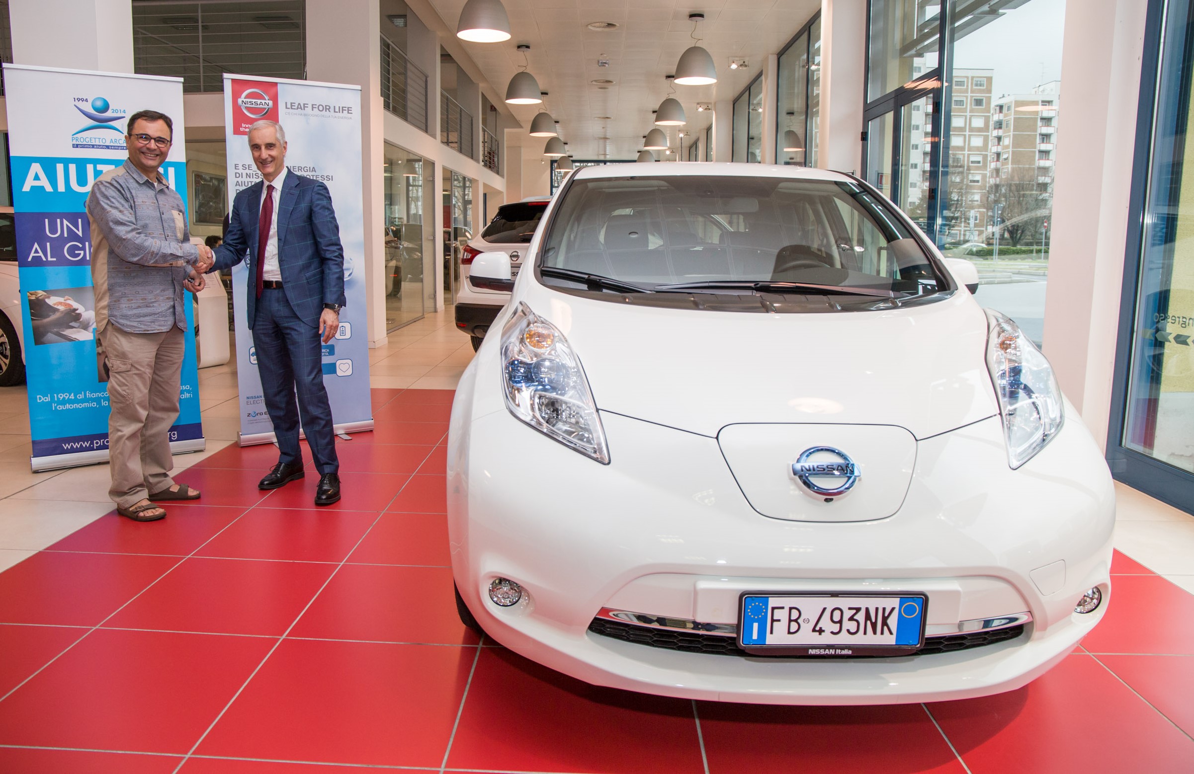 Da sinistra, Alberto Sinigallia e Bruno Mattucci